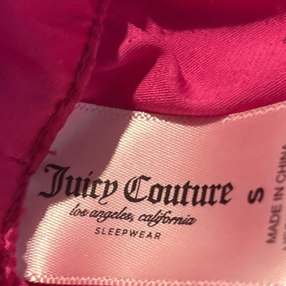Juicy Couture Pink Satin Sleepwear Set - Picture 4 of 4